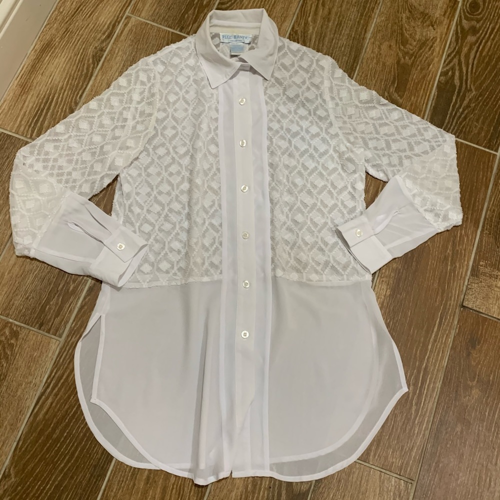 Women’s Bleu Bayou Button Down Blouse